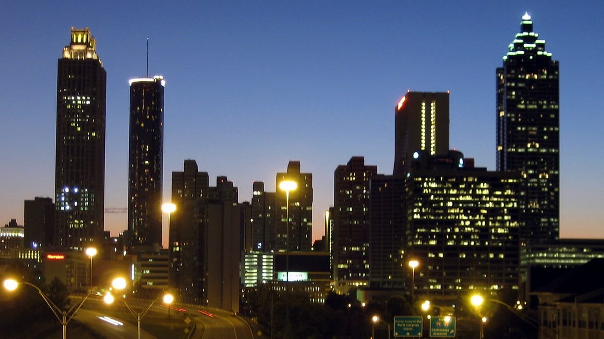 Atlanta Georgia skyline at dusk, Georgia ESA guide