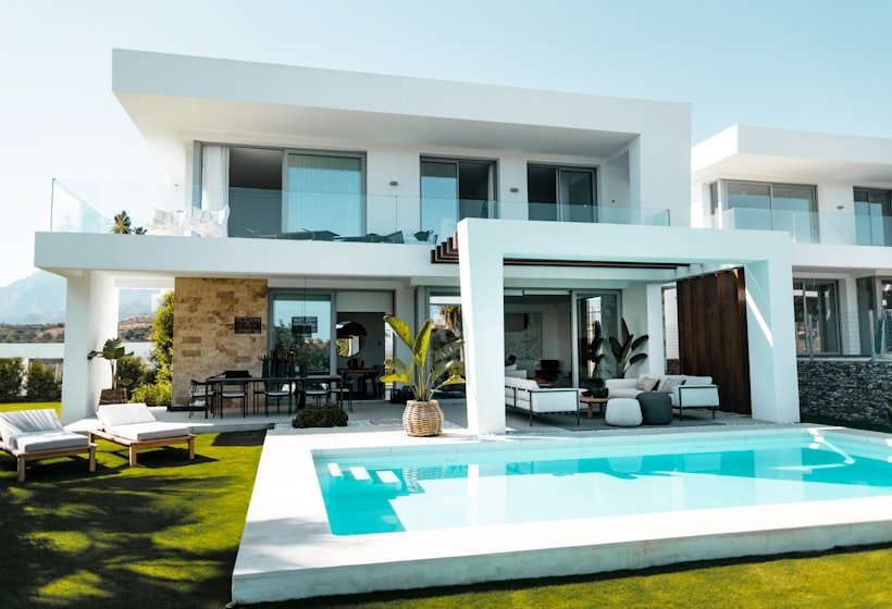 Residential neighborhood street in Nevada on a clear day - ESA Letter Nevada